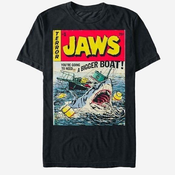 JAWS “We’re gonna need a bigger boat” oversized T. - Picture 1 of 1